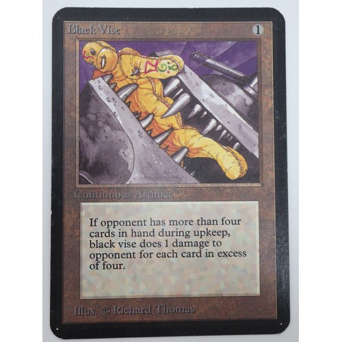 412 - Magic The Gathering TCG - Black Vise - Alpha