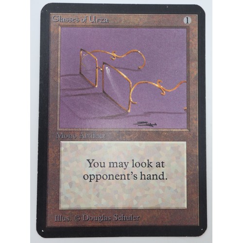 413 - Magic The Gathering TCG - Glasses of Urza - Alpha