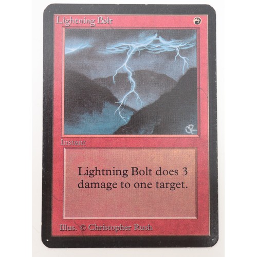 419 - Magic The Gathering TCG - Lightning Bolt - Beta