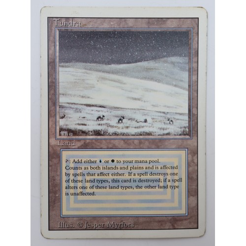 423 - Magic The Gathering TCG - Tundra Dual Land - Revised