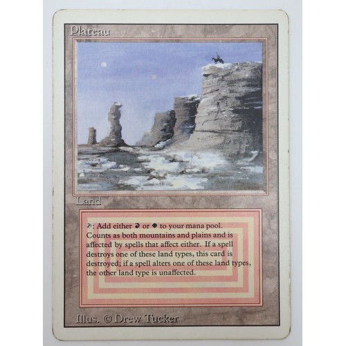 424 - Magic The Gathering TCG - Plateau Dual Land - Revised