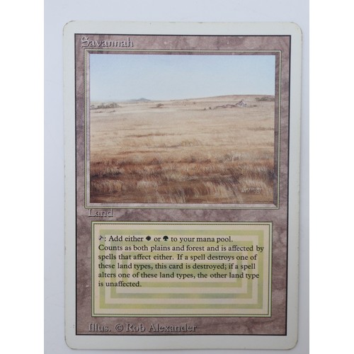 429 - Magic The Gathering TCG - Savannah Dual Land - Revised