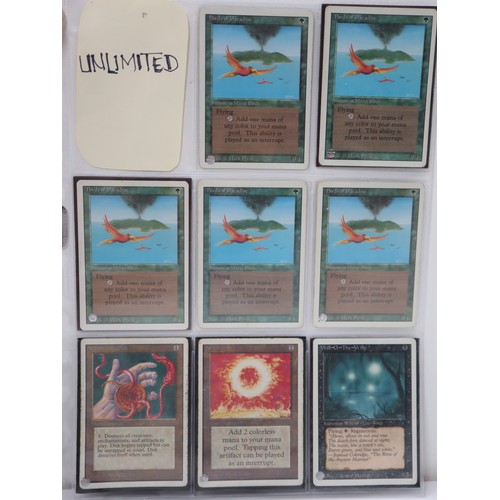 430 - Magic The Gathering TCG - A group 13 Unlimited and Revised Cards