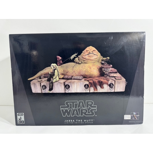 Star Wars Jabba The Hutt Limited Edition Statue by Gentle Giant in box 1079/2500
