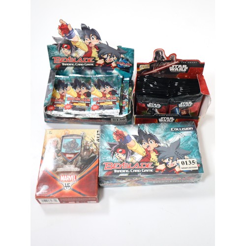 99 - A collection of sealed TCG / CCG games includes a sealed booster box of Decipher Beyblade V Force Co... 