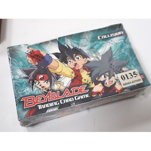 99 - A collection of sealed TCG / CCG games includes a sealed booster box of Decipher Beyblade V Force Co... 