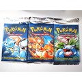 Pokémon TCG: Base Set Booster Packs (Set of Three) Complete artwork run ...