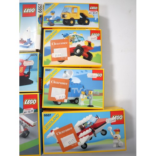 Lego - A collection of Legoland / City boxed sets, includes 1599, 6530 ...