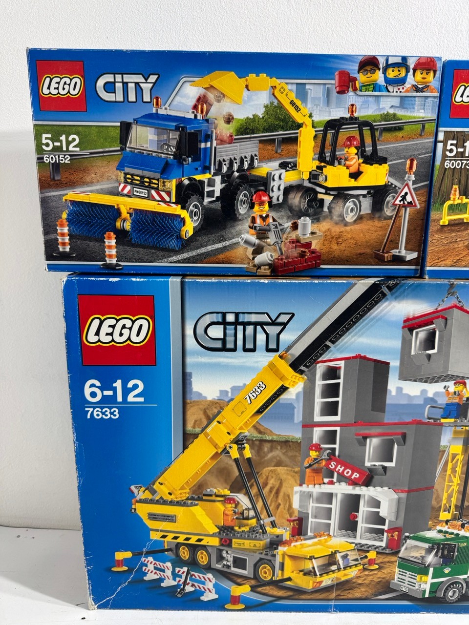 Lego City - 7633 Construction Site , 60073 Service Truck, 60152 Sweeper ...