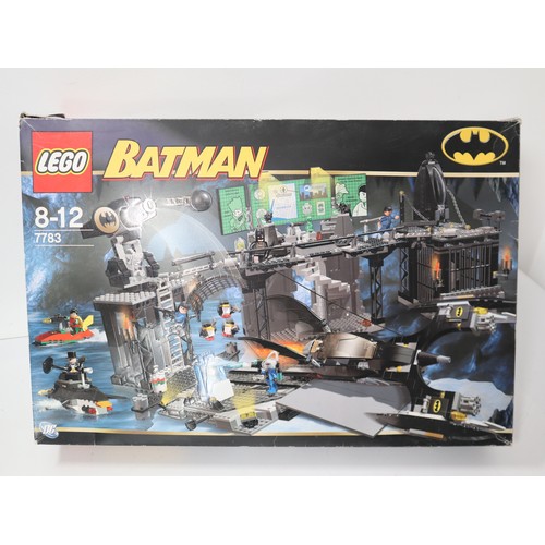 195 - Lego Batman - 7783 Batcave - Boxed with minifigures & instructions