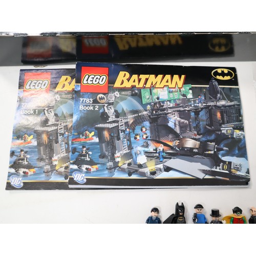 195 - Lego Batman - 7783 Batcave - Boxed with minifigures & instructions