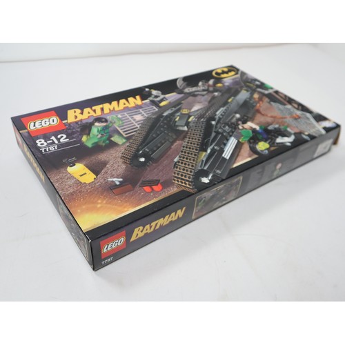 196 - Lego Batman - 7787 The Bat-Tank: Riddler & Bane’s Hideout - Boxed with minifigures & instructions