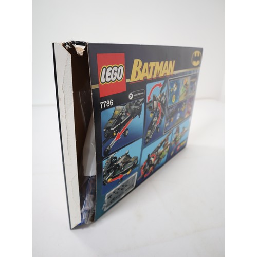 198 - Lego Batman 7786 - The Batcopter The Chase for Scarecrow - Boxed with minifigures & instructions