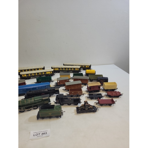 Collection of Vintage Triang Trains and carriages