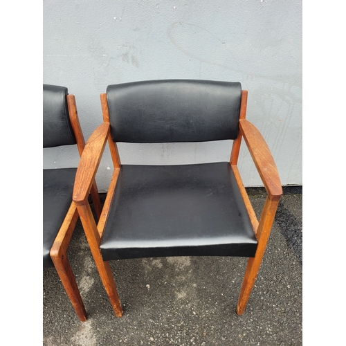 512 - Set of 4 Bramin Danish Dining chairs Designed by H.W Klein