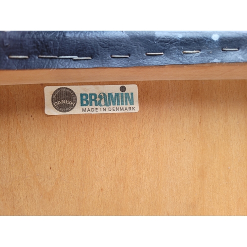 512 - Set of 4 Bramin Danish Dining chairs Designed by H.W Klein