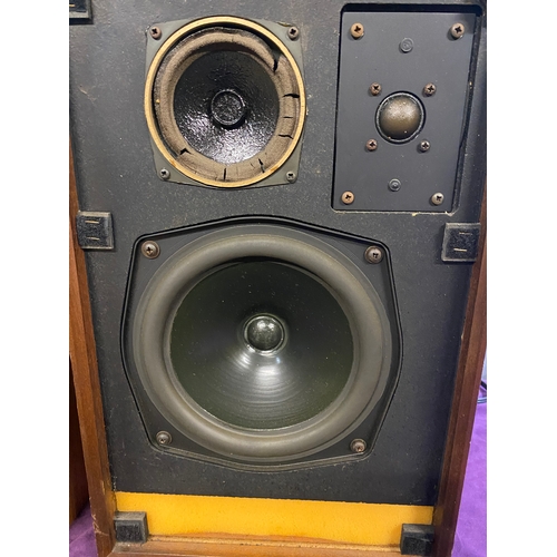 406 - A Pair of IMF electronics super compact loud speakers Serial Number 43201 matching pair