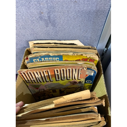 412 - A Quantity on Vintage Collectable comics including Marvel , Spellbound, Secrets unknown and Sinister... 