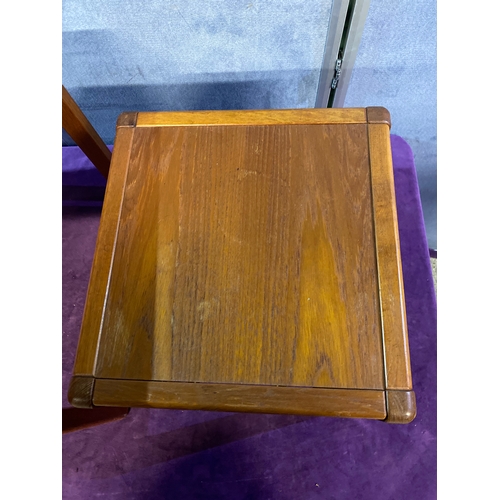 514 - A Mid Century Danish Set of three nesting tables