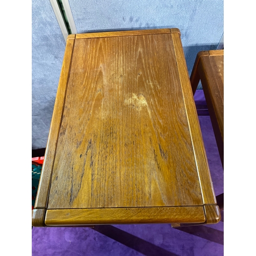 514 - A Mid Century Danish Set of three nesting tables