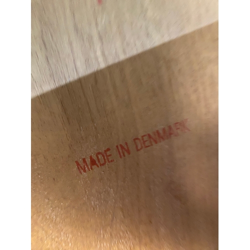 514 - A Mid Century Danish Set of three nesting tables