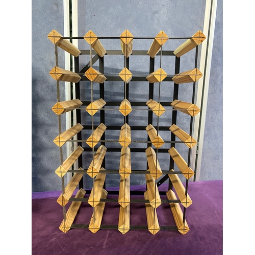 420 - Two 24 slot Wine racks
