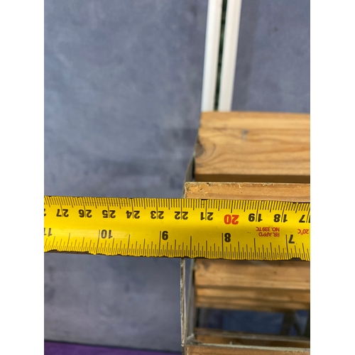 420 - Two 24 slot Wine racks