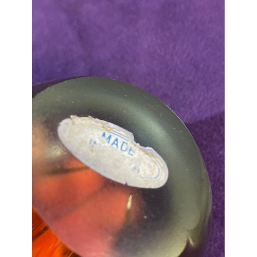 421 - A quantity of Collectable glasswares including, Bowls, Decanters, Paper weights and some Napkin ring... 