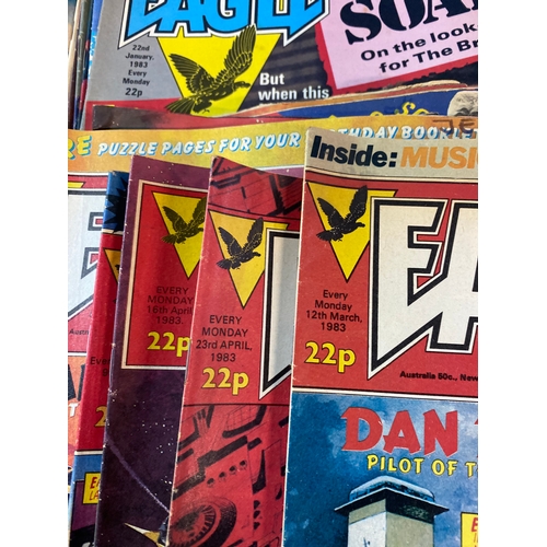 427 - A quantity of Vintage Collectable 1980's Eagle Comics