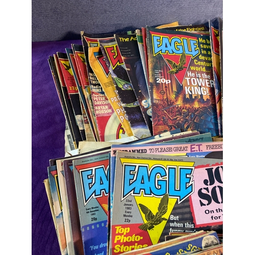 427 - A quantity of Vintage Collectable 1980's Eagle Comics