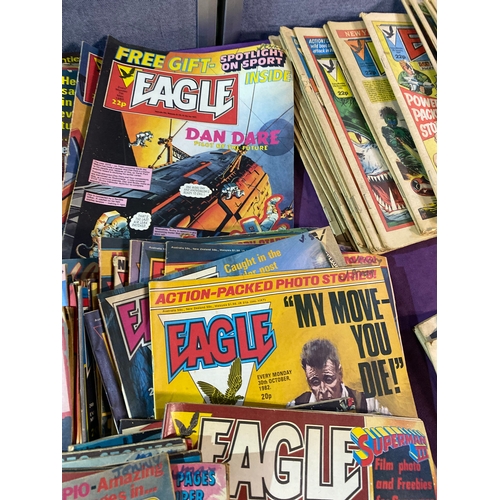 427 - A quantity of Vintage Collectable 1980's Eagle Comics
