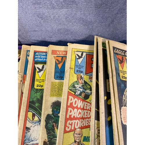 427 - A quantity of Vintage Collectable 1980's Eagle Comics