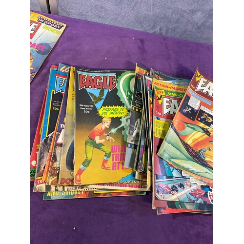 427 - A quantity of Vintage Collectable 1980's Eagle Comics
