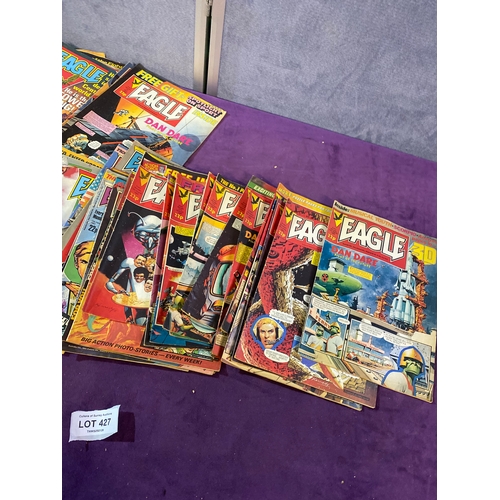 427 - A quantity of Vintage Collectable 1980's Eagle Comics