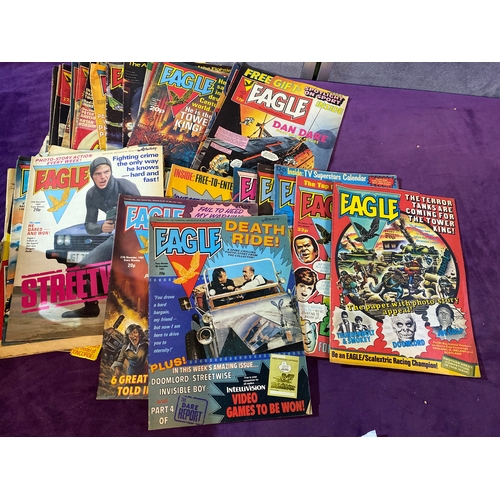 427 - A quantity of Vintage Collectable 1980's Eagle Comics