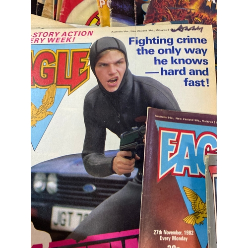 427 - A quantity of Vintage Collectable 1980's Eagle Comics