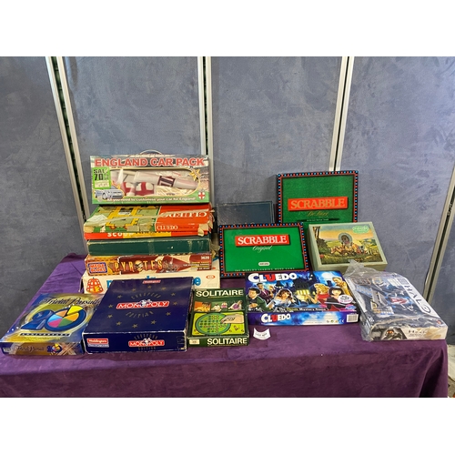 429 - Large Quantity of Various Board games includes Mouse Trap, Scrabble, Cluedo etc