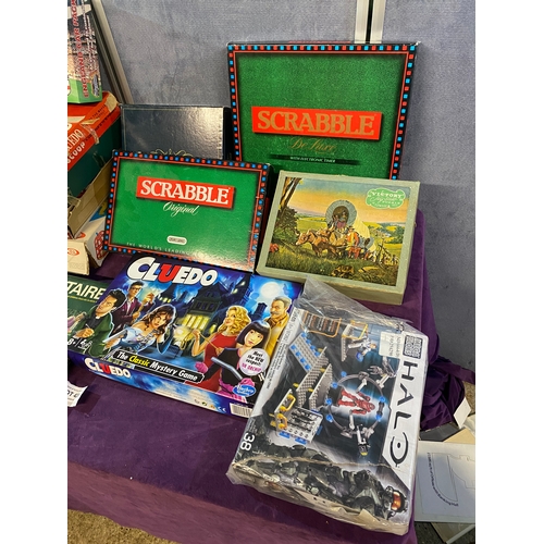 429 - Large Quantity of Various Board games includes Mouse Trap, Scrabble, Cluedo etc