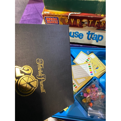 429 - Large Quantity of Various Board games includes Mouse Trap, Scrabble, Cluedo etc