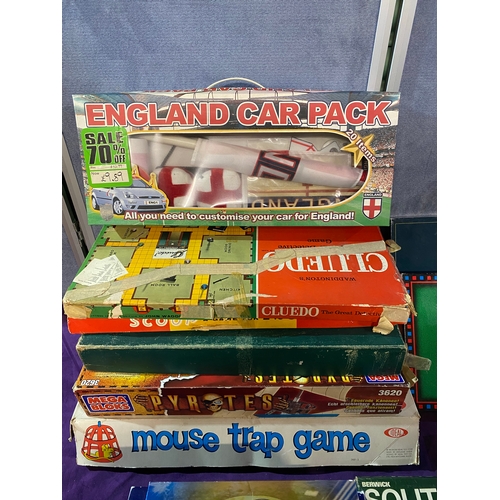 429 - Large Quantity of Various Board games includes Mouse Trap, Scrabble, Cluedo etc