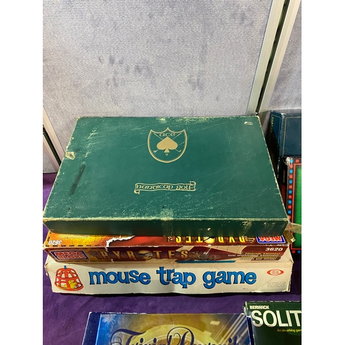 429 - Large Quantity of Various Board games includes Mouse Trap, Scrabble, Cluedo etc