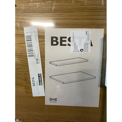 431 - Two Magic gripper sets, Two Harris gold paintbrushes, 2 tile cutting tools and some Ikea Besta Shelv... 