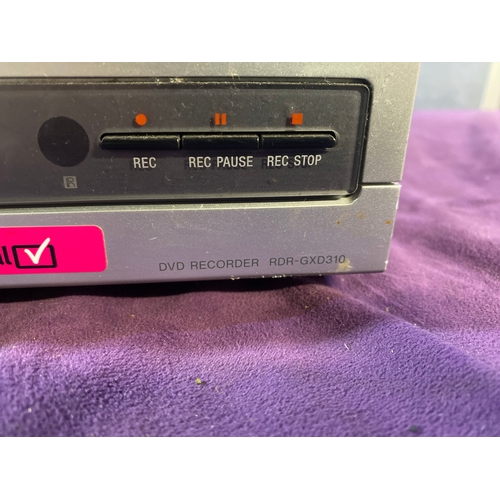 434 - Sony video cassette recorder SLV-SE730G, Sony Video cassette recorder SLV-E720UX and Sony DVD record... 