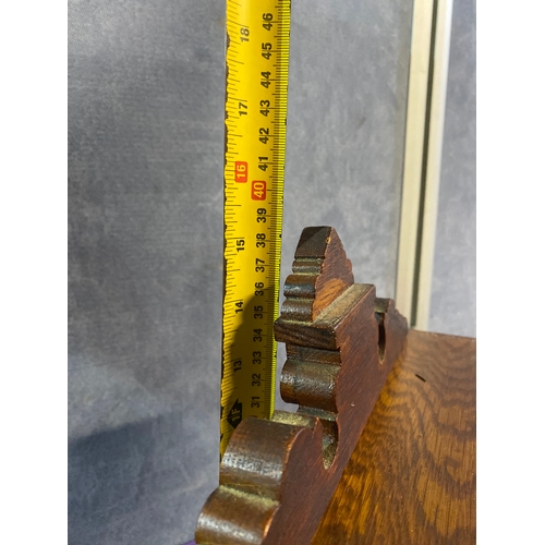 436 - Three Clocks including Ansonia Clock co Mantle clock, Knight & Gibbins clock and Large Excelsior Ger... 