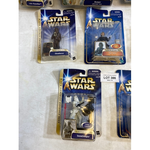 205 - Star Wars  - Empire Strikes Back - Sealed Figure assortment including, Hoth attack - Luke Skywalker,... 