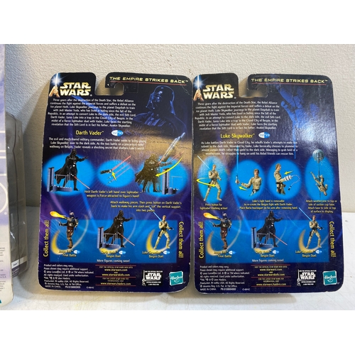 205 - Star Wars  - Empire Strikes Back - Sealed Figure assortment including, Hoth attack - Luke Skywalker,... 