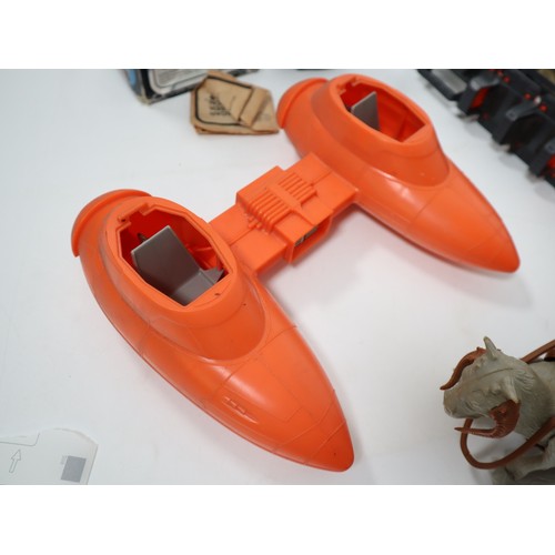 221 - Kenner / Palitoy Star Wars includes Radar laser Canon Boxed, One Man Sail Skiff Boxed, Open Belly Ta... 