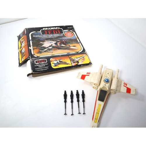 222 - 1983 Star Wars The Return of the Jedi X-Wing Fighter Vehicle by Palitoy - Boxed
