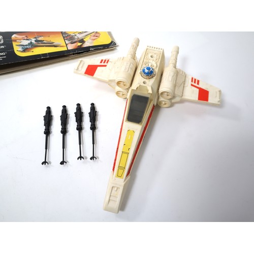 222 - 1983 Star Wars The Return of the Jedi X-Wing Fighter Vehicle by Palitoy - Boxed