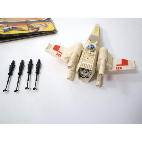 222 - 1983 Star Wars The Return of the Jedi X-Wing Fighter Vehicle by Palitoy - Boxed